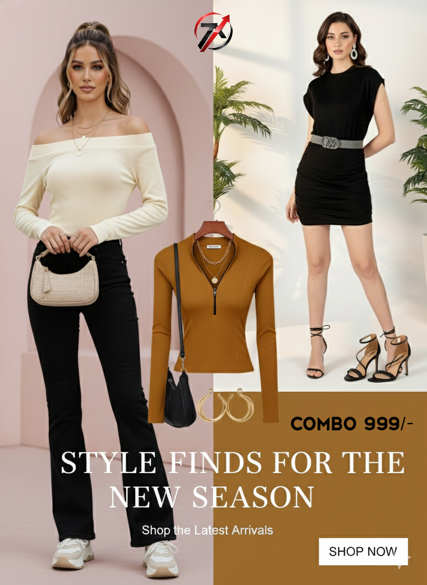 SUPER TRENDING COMBO OFFER ONLY 999/-( PACK OF 3PC)