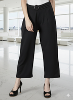 COTTON CASUAL BLACK PANT