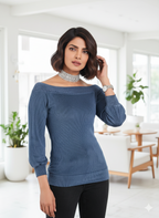 Boat Neck Top
