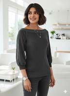Boat Neck Top