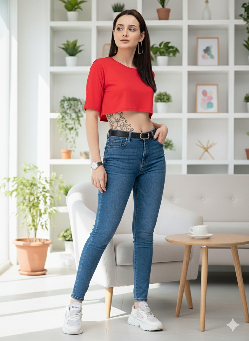 TENCIL MODAL CROP TOP