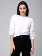 COTTON EMBROYDRI TOP