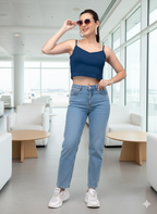 COTTON SPAGHETTI TOP