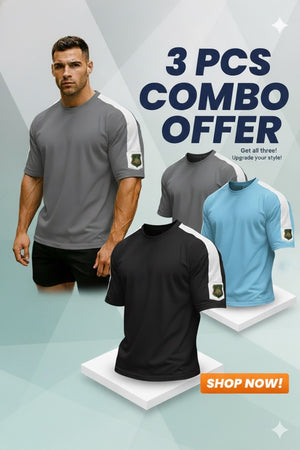 100% ORGANIC COTTON POLO T-SHIRT COMBO 1499/-( Piece off 3)