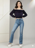 EMBOSED DOWNSHOLDER TOP