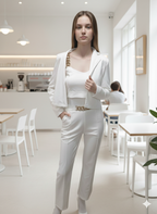 Korean Bland Attractive 3 Pec Coord Set For Girl