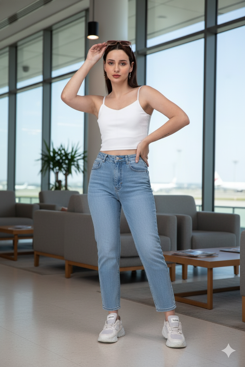 COTTON SPAGHETTI TOP