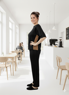 JACARD TAXTURE 4*4 MODAL SPANDEX COORD-SET FOR GIRL & WOMEN'S