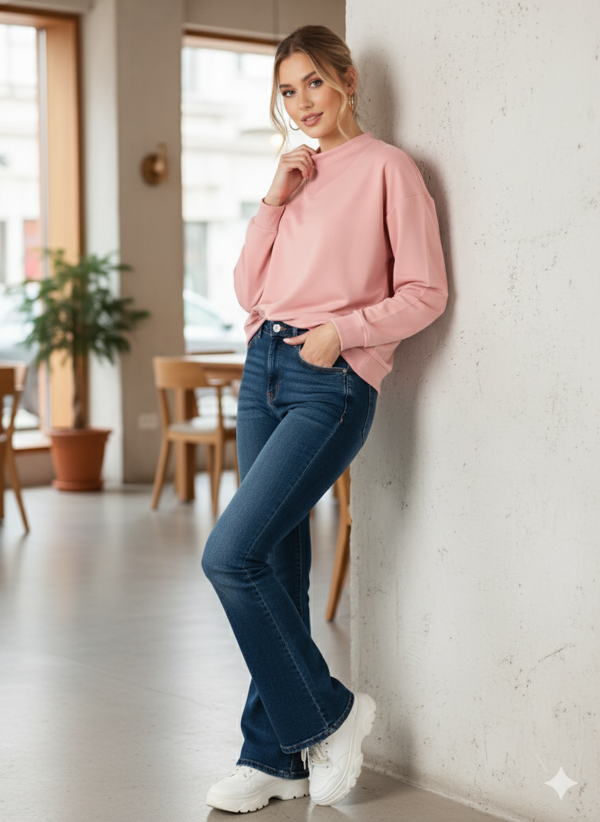 CASUAL TREANDY LONG SLEEVE T-SHIRT