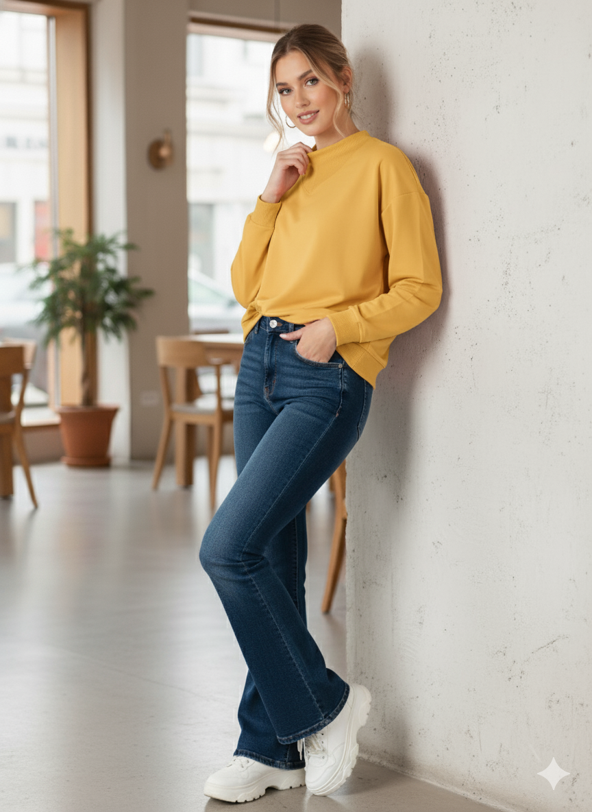 CASUAL TREANDY LONG SLEEVE T-SHIRT