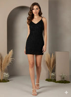 Spaghetti Partywear DRESS