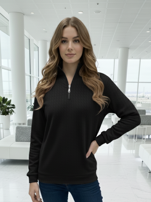 Crazy Zipper Sweatshirt for Girls and Women's