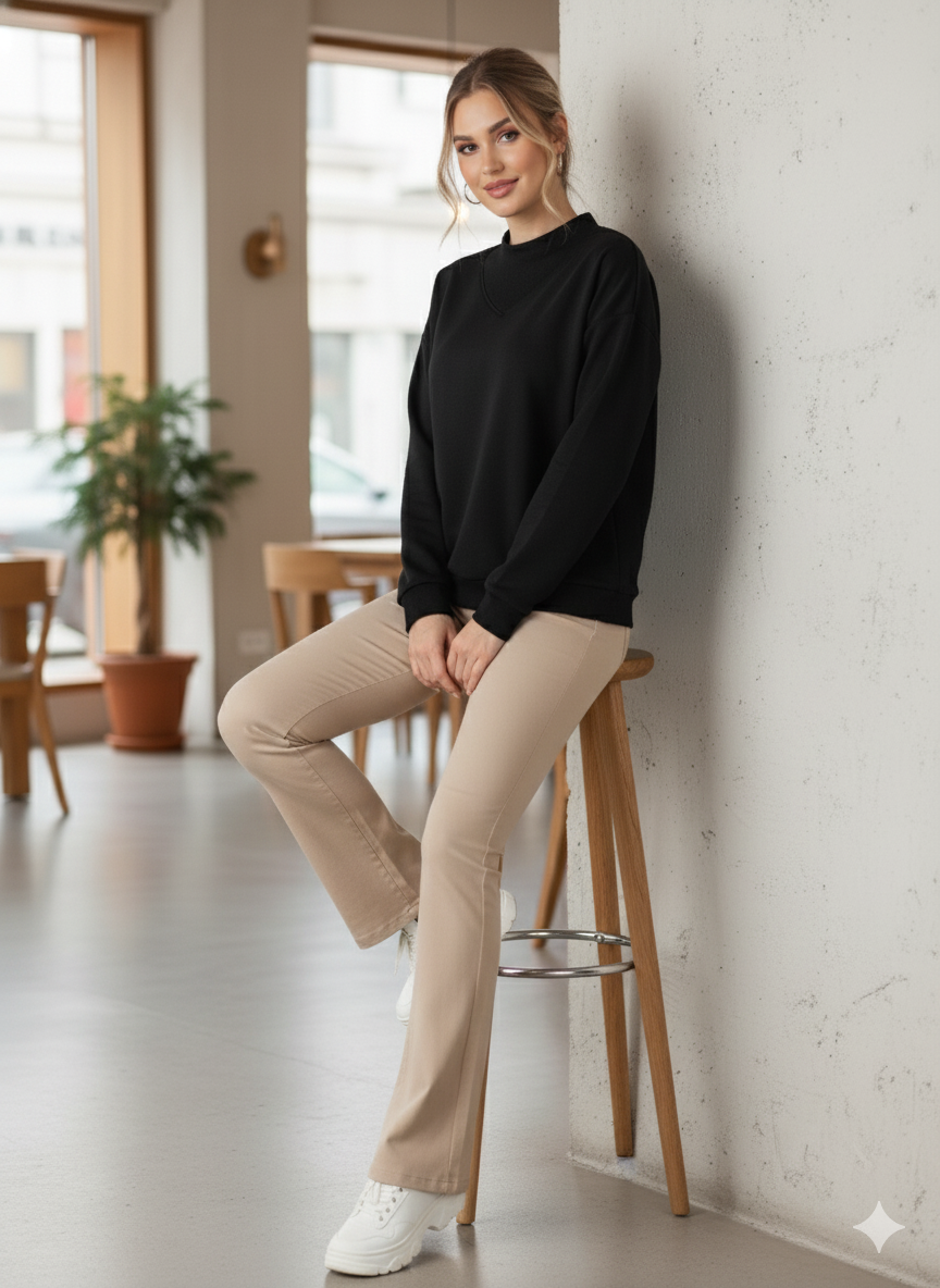 CASUAL TREANDY LONG SLEEVE T-SHIRT