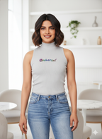 Sleevless knitting Top