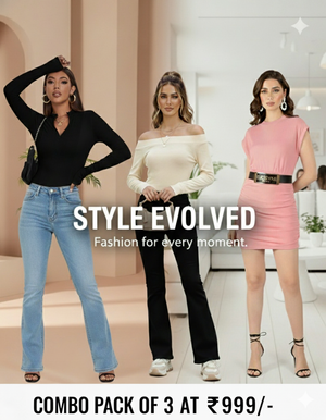 SUPER TRENDING COMBO OFFER ONLY 999/-( PACK OF 3PC)