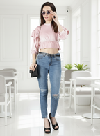 Korean Velvet Top