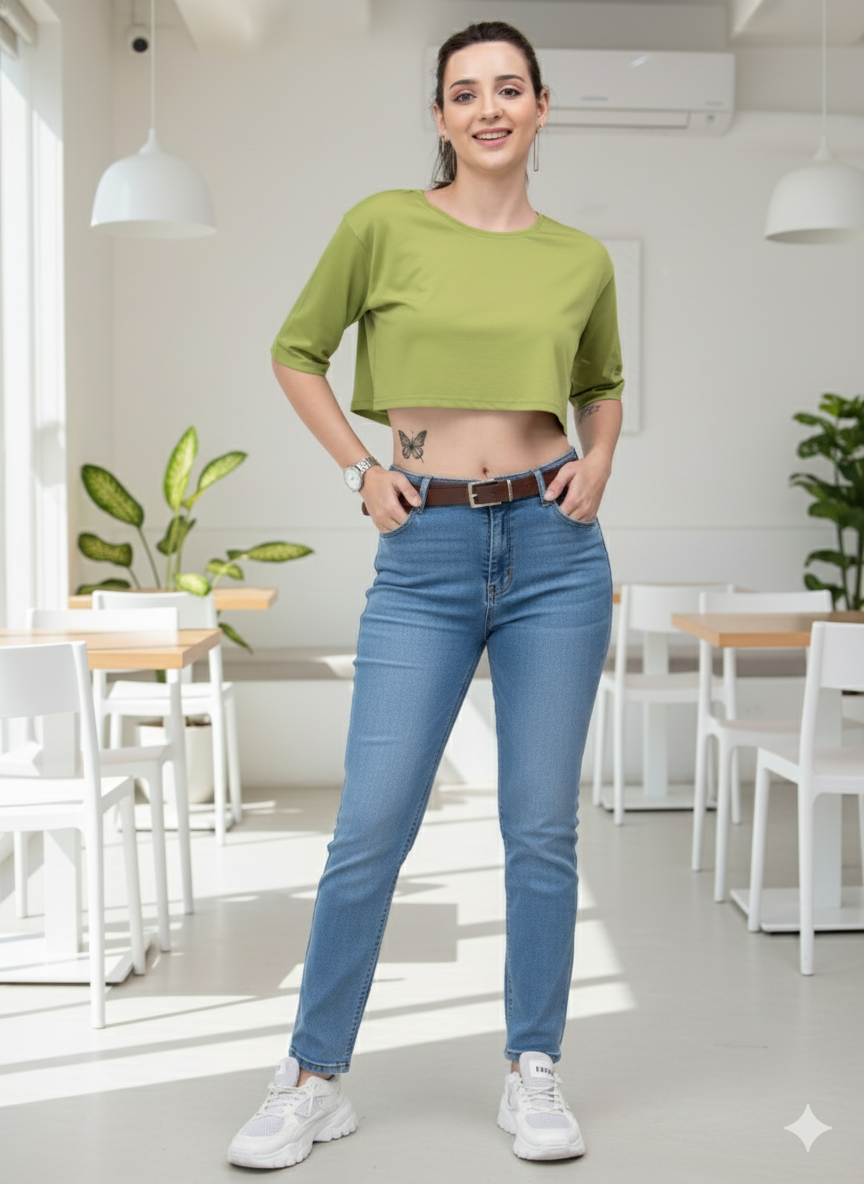 TENCIL MODAL CROP TOP