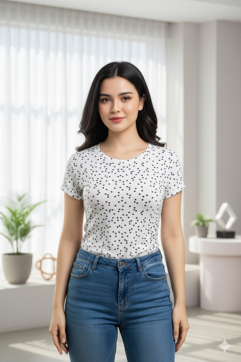 Organic Cotton Printed  T-shirt