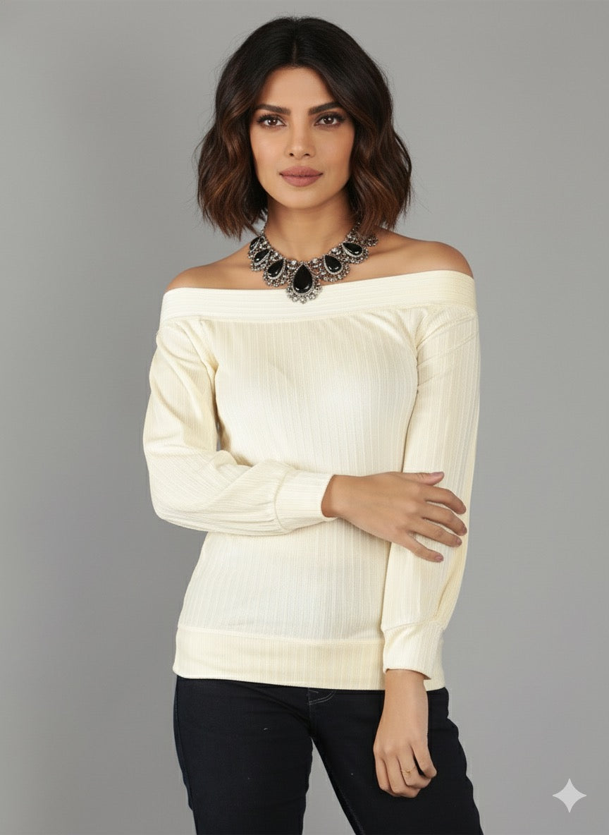 Boat Neck Top