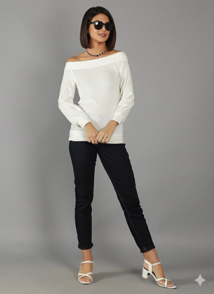 Boat Neck Top