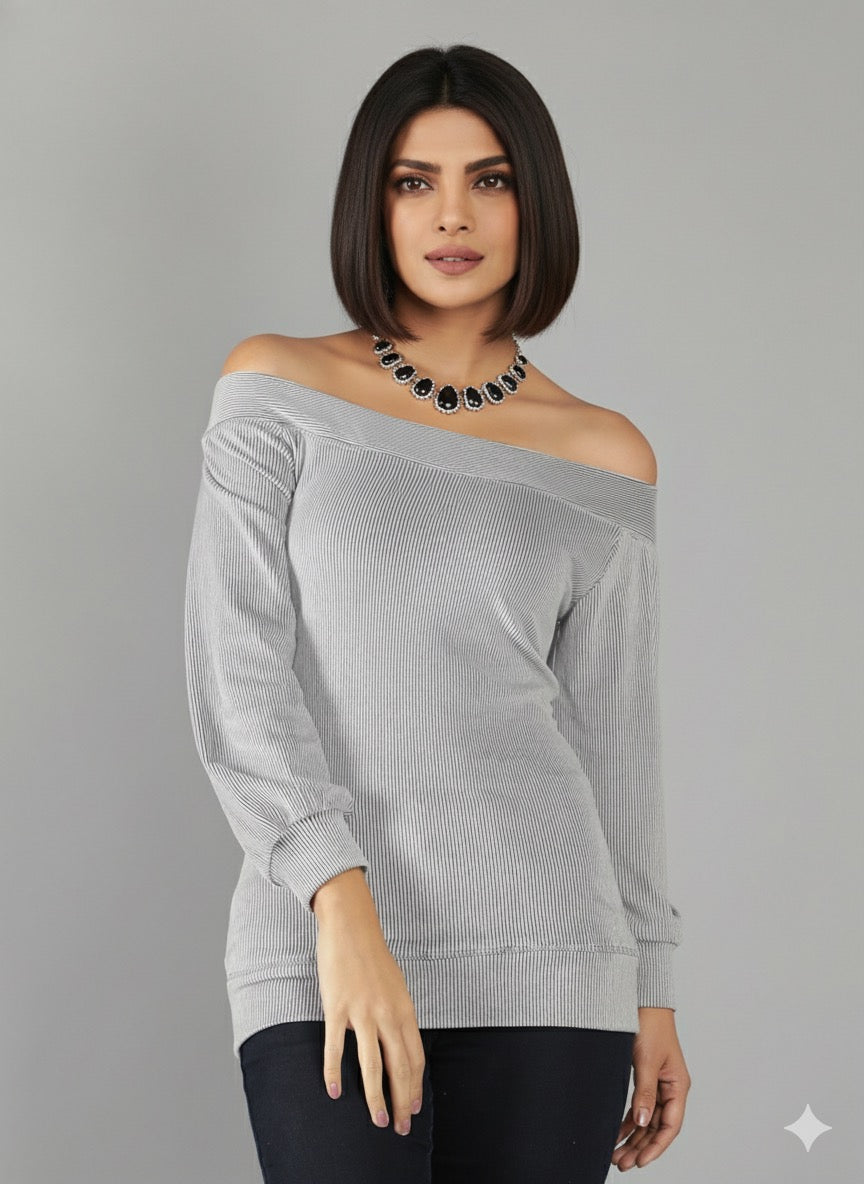 Boat Neck Top