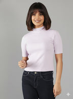 Knitted Rib Lycra Top