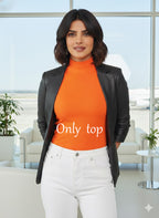 Knitted Rib Lycra Top