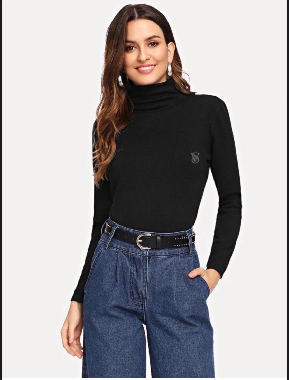HIGH NECK T-SHIRT