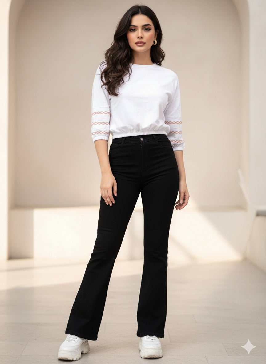 COTTON EMBROYDRI TOP